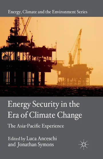 Cover of Energy Security in the Era of Climate Change