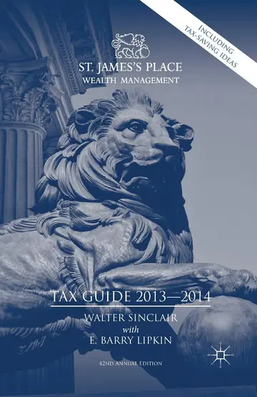 Cover of St. James's Place Tax Guide 2013-2014