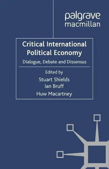 Cover of Critical International Political Economy