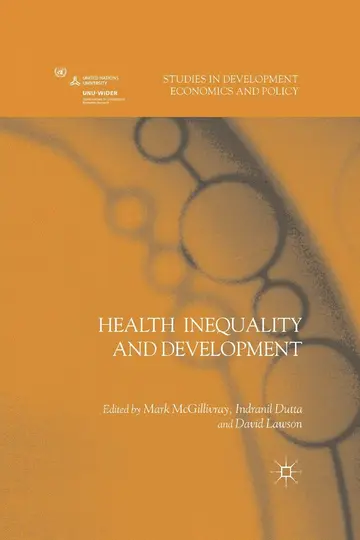 Cover of Health Inequality and Development