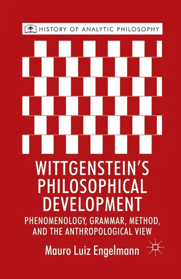 Cover of Wittgenstein's Philosophical Development
