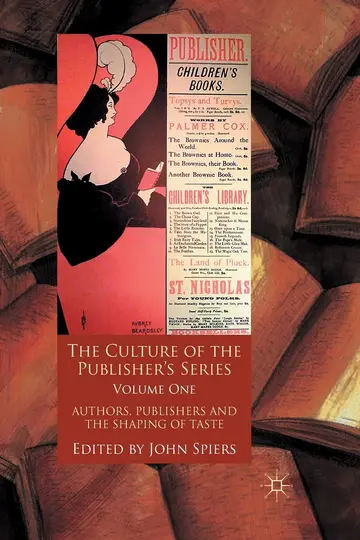 Cover of The Culture of the Publisher's Series
