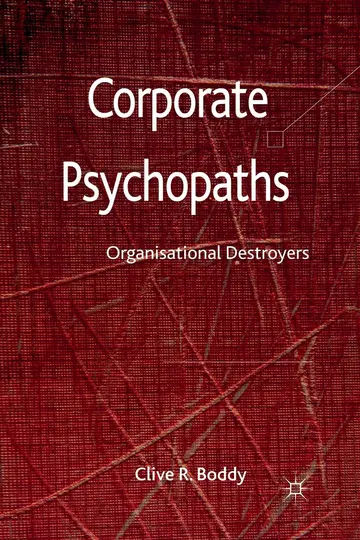 Cover of Corporate Psychopaths