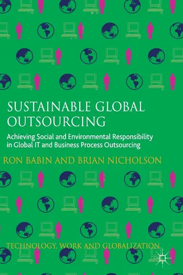 Cover of Sustainable Global Outsourcing
