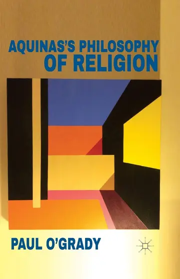 Cover of Aquinas's Philosophy of Religion