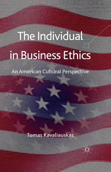 Cover of The Individual in Business Ethics