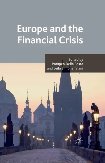 Cover of Europe and the Financial Crisis