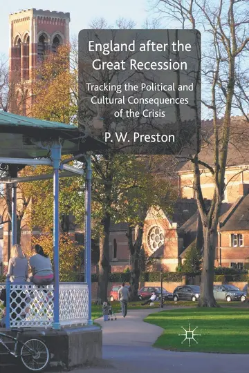 Cover of England After the Great Recession