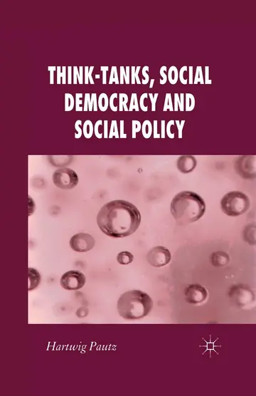 Cover of Think-Tanks, Social Democracy and Social Policy