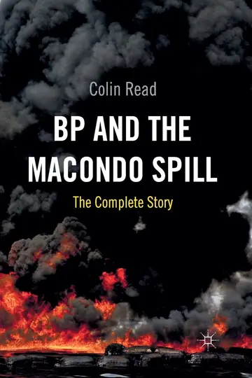 Cover of BP and the Macondo Spill