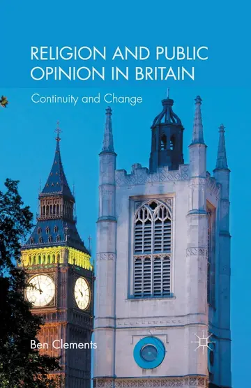 Cover of Religion and Public Opinion in Britain