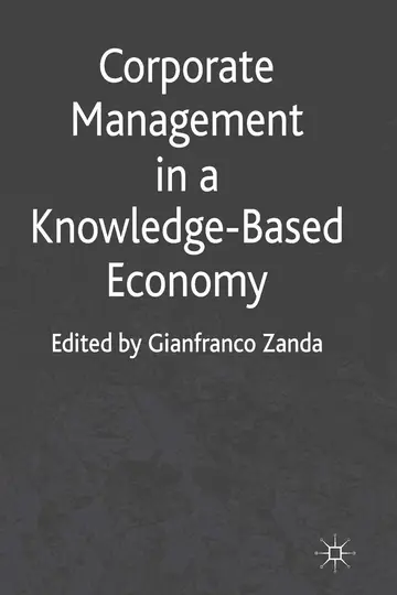 Cover of Corporate Management in a Knowledge-based Economy