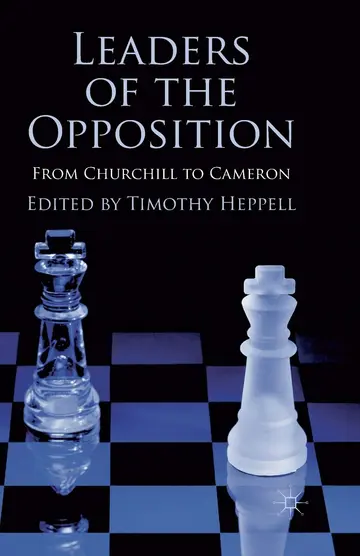 Cover of Leaders of the Opposition