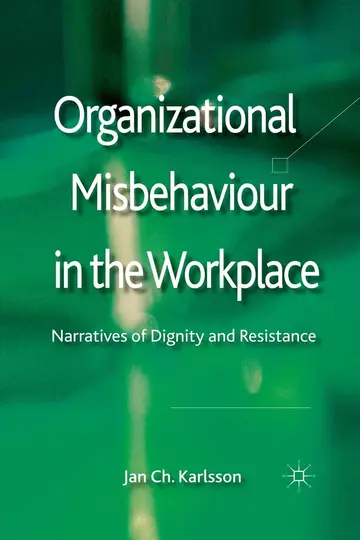Cover of Organizational Misbehaviour in the Workplace
