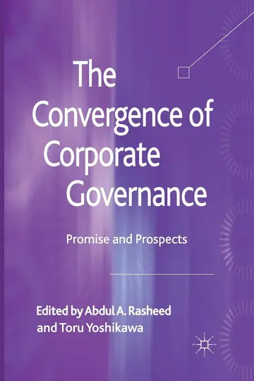 Cover of The Convergence of Corporate Governance