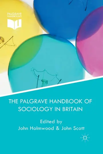 Cover of The Palgrave Handbook of Sociology in Britain