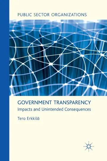 Cover of Government Transparency