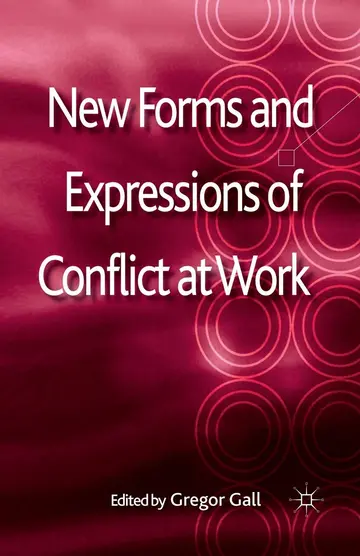 Cover of New Forms and Expressions of Conflict at Work