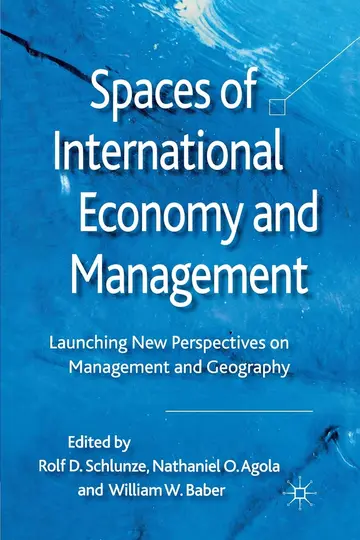 Cover of Spaces of International Economy and Management