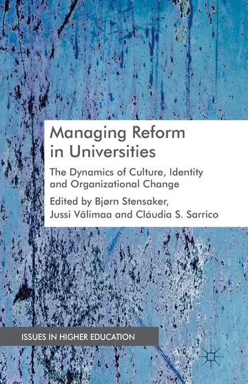 Cover of Managing Reform in Universities