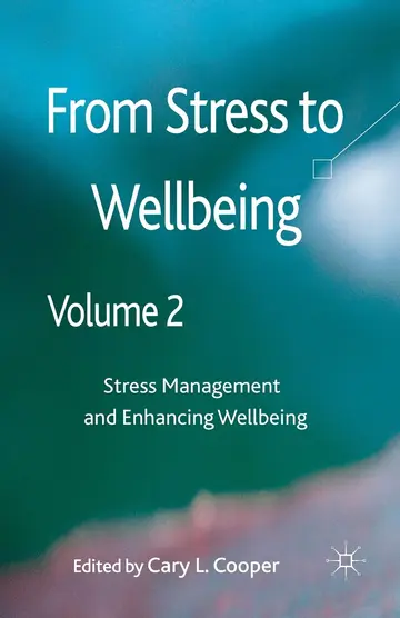 Cover of From Stress to Wellbeing Volume 2