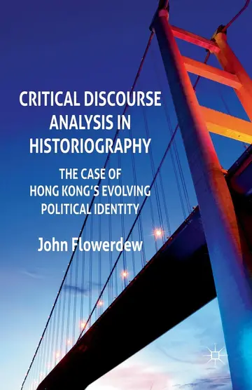Cover of Critical Discourse Analysis in Historiography