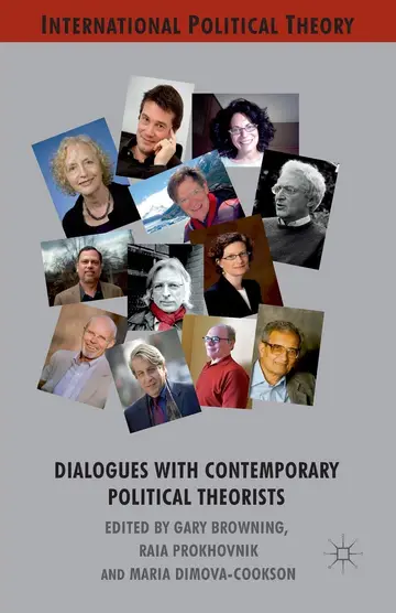 Cover of Dialogues with Contemporary Political Theorists