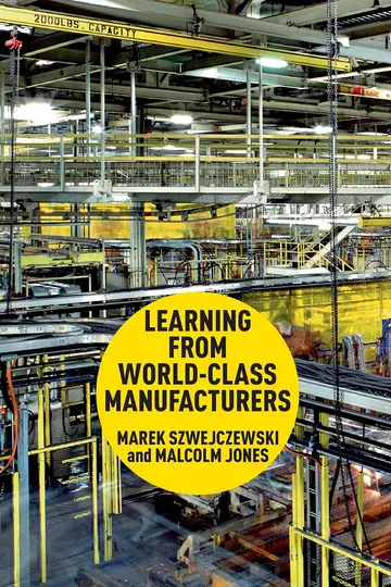 Cover of Learning from World Class Manufacturers