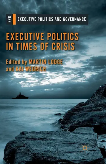 Cover of Executive Politics in Times of Crisis