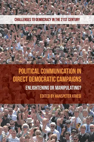 Cover of Political Communication in Direct Democratic Campaigns
