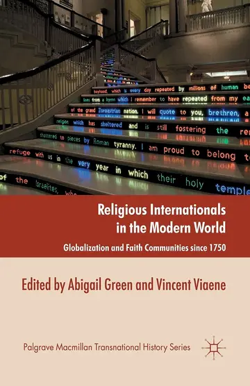 Cover of Religious Internationals in the Modern World