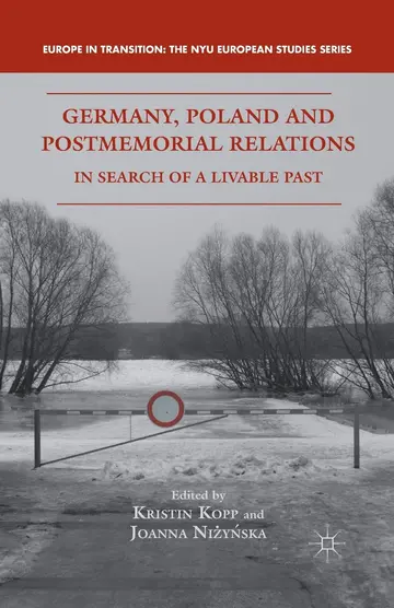 Cover of Germany, Poland and Postmemorial Relations