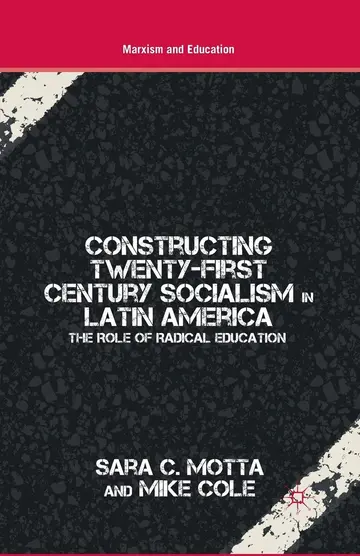 Cover of Constructing Twenty-First Century Socialism in Latin America