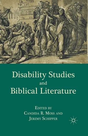Cover of Disability Studies and Biblical Literature