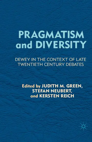 Cover of Pragmatism and Diversity