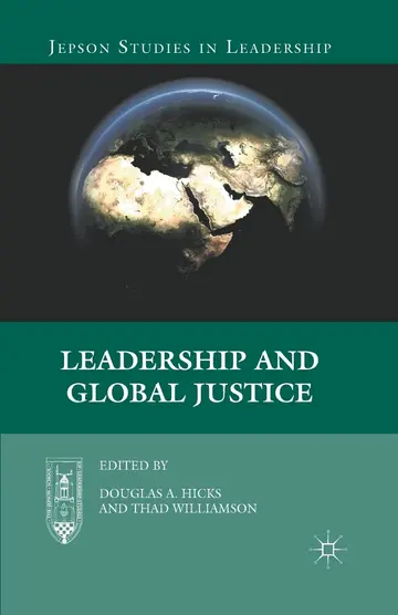 Cover of Leadership and Global Justice