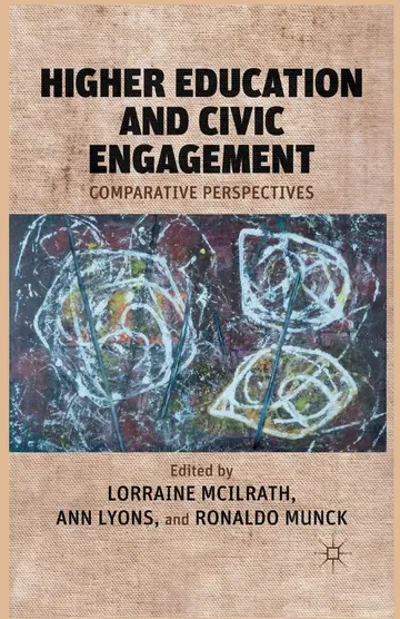 Cover of Higher Education and Civic Engagement