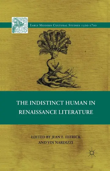 Cover of The Indistinct Human in Renaissance Literature
