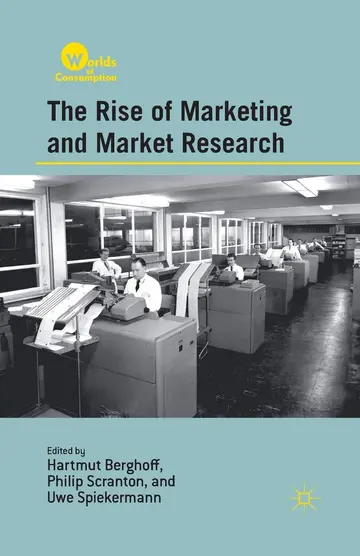 Cover of The Rise of Marketing and Market Research