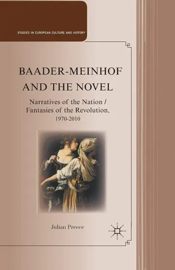 Cover of Baader-Meinhof and the Novel