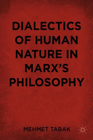 Cover of Dialectics of Human Nature in Marx's Philosophy