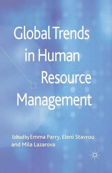 Cover of Global Trends in Human Resource Management