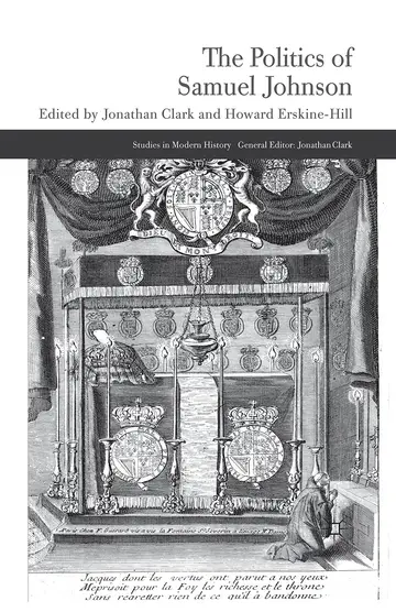 Cover of The Politics of Samuel Johnson