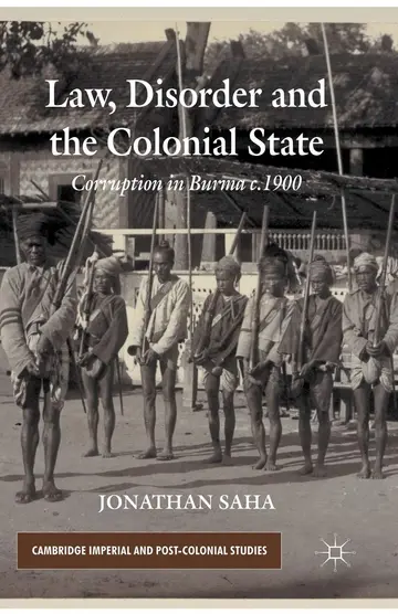 Cover of Law, Disorder and the Colonial State