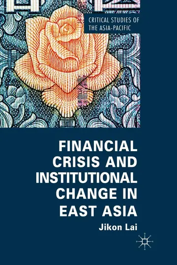 Cover of Financial Crisis and Institutional Change in East Asia
