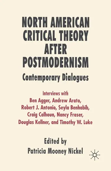 Cover of North American Critical Theory After Postmodernism