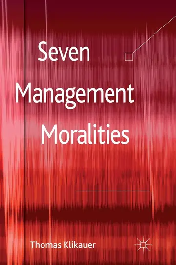 Cover of Seven Management Moralities