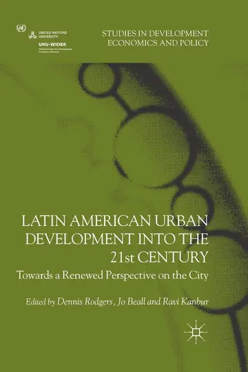 Cover of Latin American Urban Development into the Twenty First Century