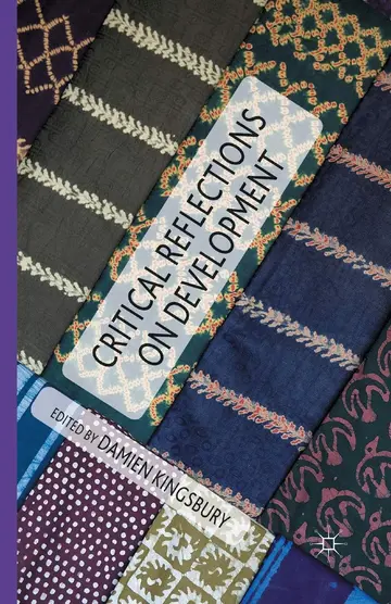 Cover of Critical Reflections on Development