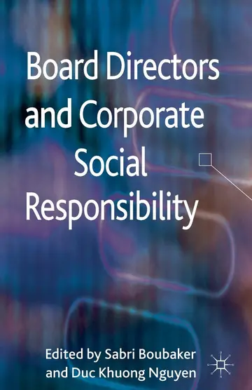 Cover of Board Directors and Corporate Social Responsibility